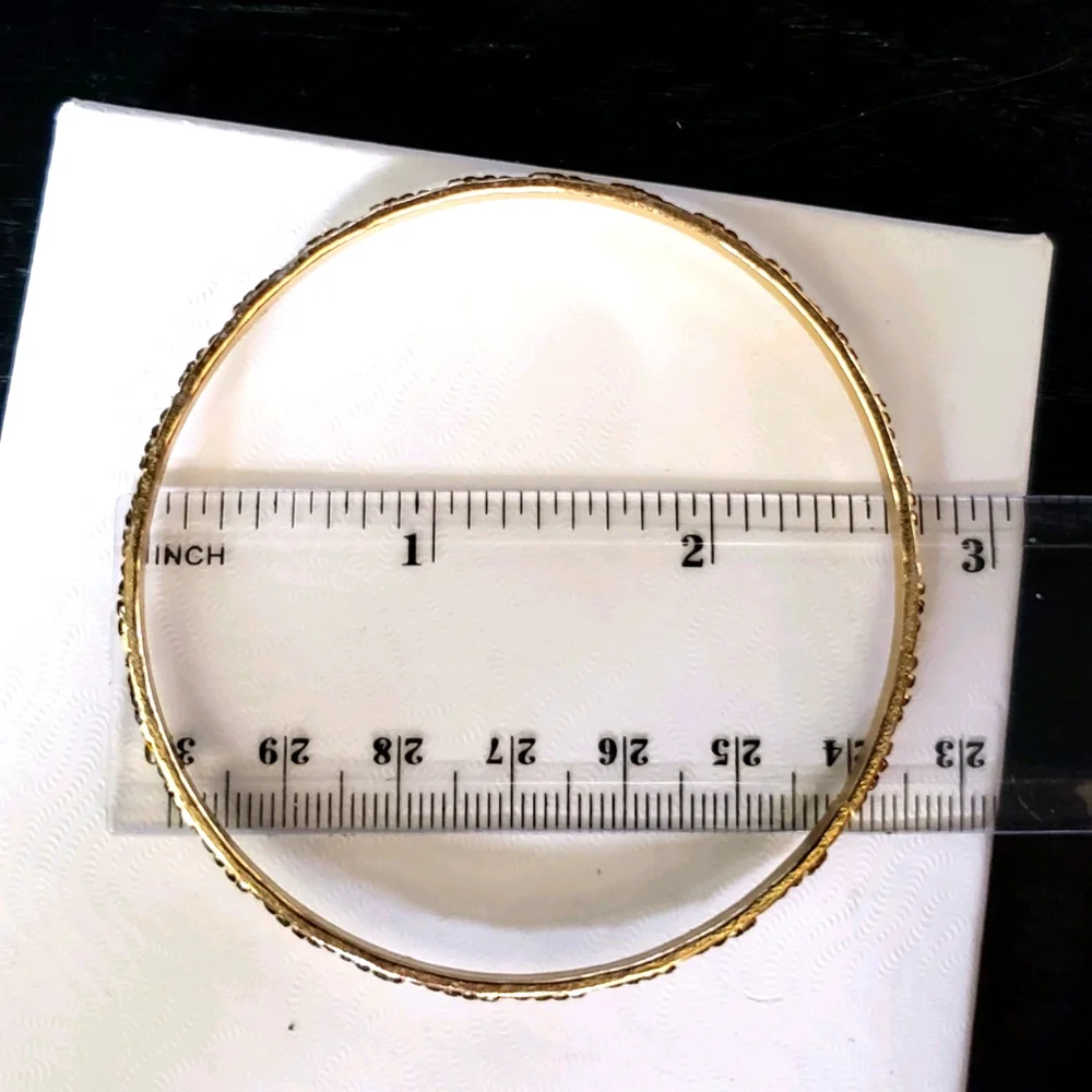 2/$18 Fashion bracelet‎ set gold tone and black